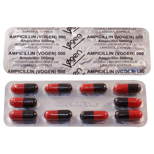 ამპიცილინი კაფსულა 500მგ #10