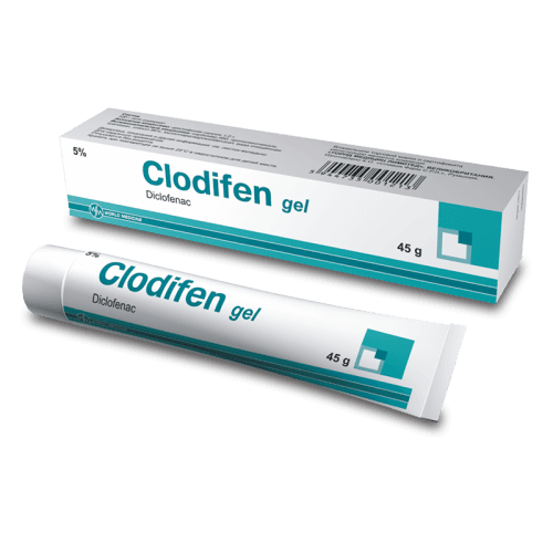 კლოდიფენი გელი 5% 45გრ ტუბი #1