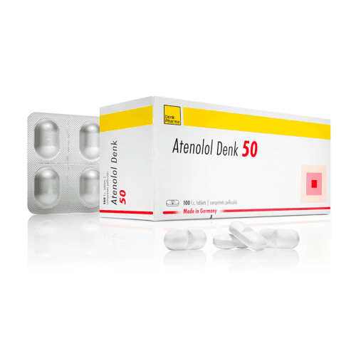 ატენოლოლ-დენკი ტაბლეტი 50მგ #100