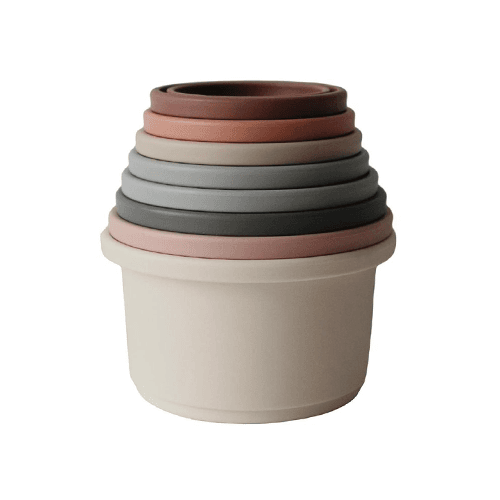 მუში - სათამაშო ასაწყობი თასები ორიგინალი