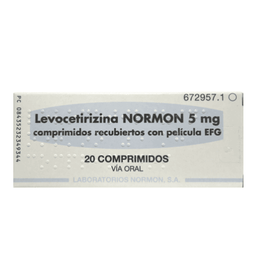 ლევოცეტირიზინი ნორმონი ტაბლეტი 5მგ #20