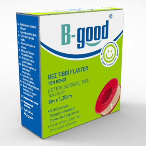 ლეიკოპლასტირი B-good 1.25სმX500სმ ქსოვილის #1