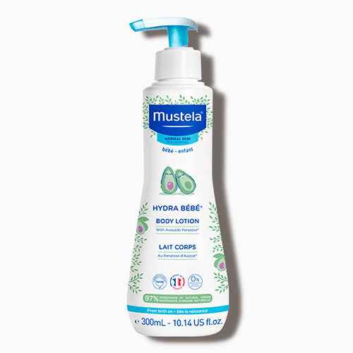 მუსტელა - HYDRA BEBE ტანის დამატენიანებელი ლოსიონი /0თვ+/ 300მლ