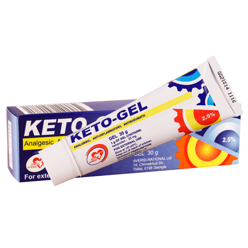 კეტო-გელი გელი 2.5% 30გრ ტუბი #1