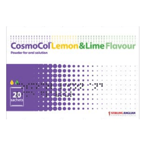 კოსმოკოლი ლიმონისა და ლაიმის არომატით ფხვნილი ორალური ხსნარის მოსამზადებლად პაკეტი #20