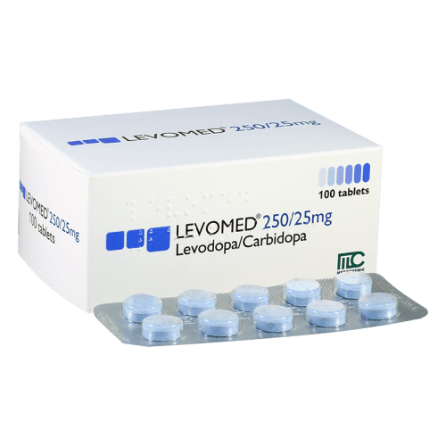 ლევომედი ტაბლეტი 250მგ+25მგ #100