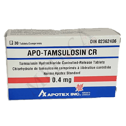 ტამსულოზინი-APO CR ტაბლეტი 0.4მგ #30