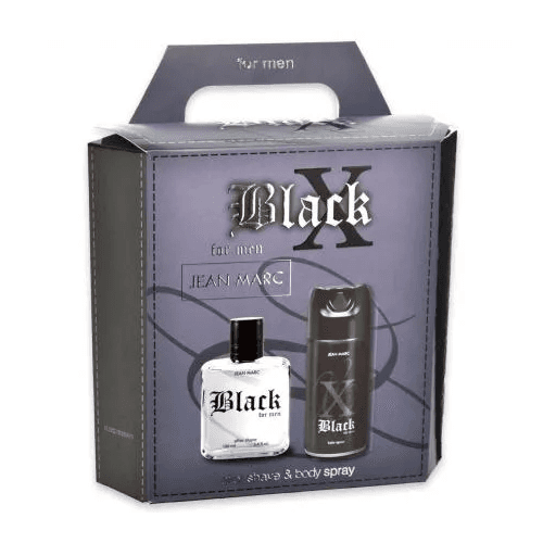 ჟან მარკი - სასაჩუქრე ნაკრები Men JEAN MARC გაპარსვის შემდგომი ლოსიონი/ტანის სპრეი