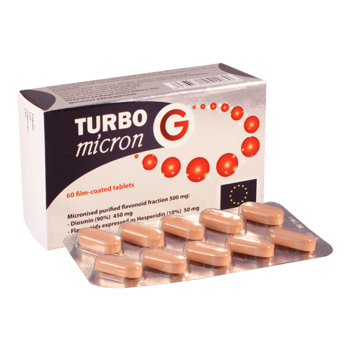 ტურბომიკრონ-G ტაბლეტი 450მგ+50მგ #60