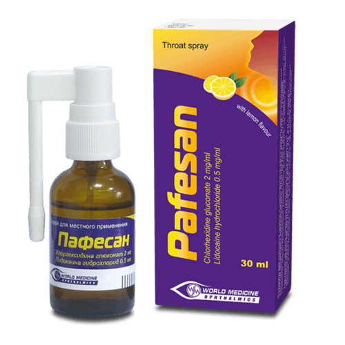 პაფესანი სპრეი (2მგ+0.5მგ)/1მლ 30მლ #1