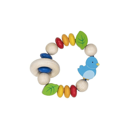 გოკი - სათამაშო ელასტიური ხელის რგოლი ჩიტი