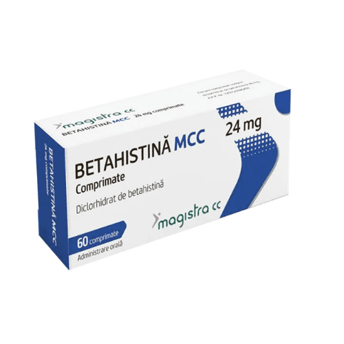 ბეტაჰისტინი MCC ტაბლეტი 24მგ #60