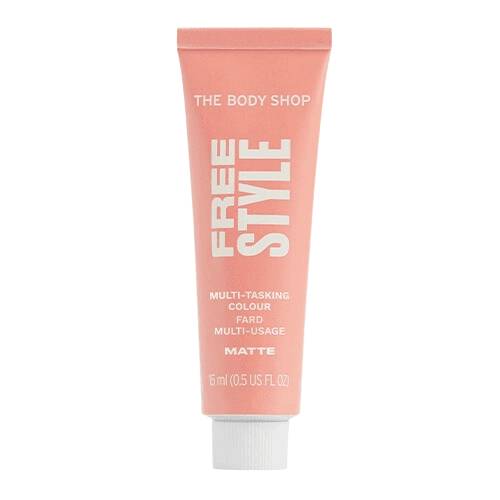 ბოდი შოპი - Make Up FREE STYLE - მულტი ფუნქციური ტუჩის/ლოყის/თვალის მატტი საცხი FAIR 15მლ