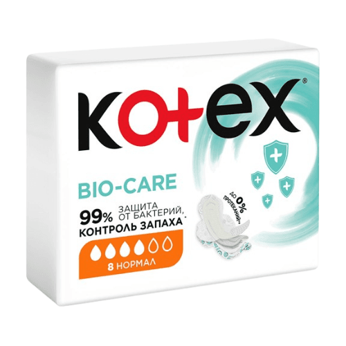 კოტექსი - ჰიგიენური საფენი ბიო ქეარ ნორმალი #8