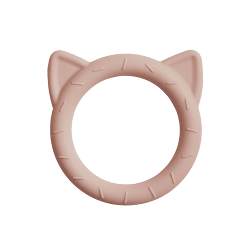 მუში - ღრძილების მასაჟორი კატა ვარდისფერი