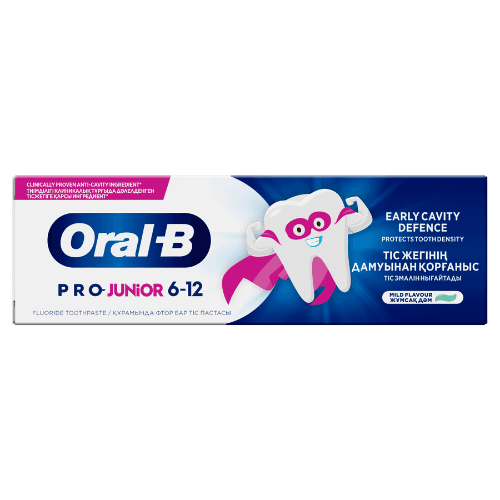 ორალ ბი - კბ/პასტა ბავშვის Pro-Junior /6წლ-12წლ/ 75მლ