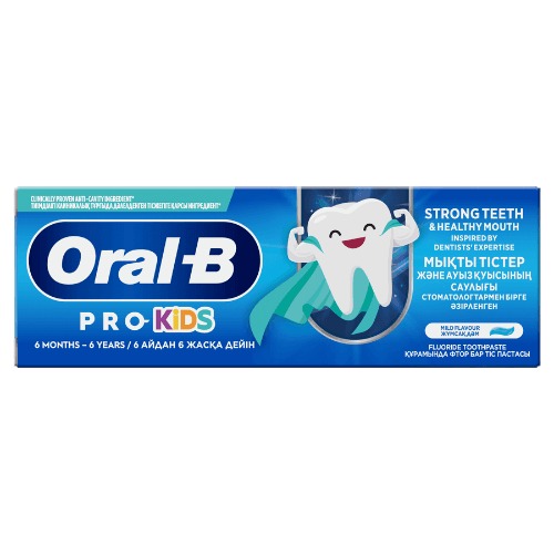 ორალ ბი - კბ/პასტა ბავშვის Pro-kids /6თვ-6წლ/ 50მლ