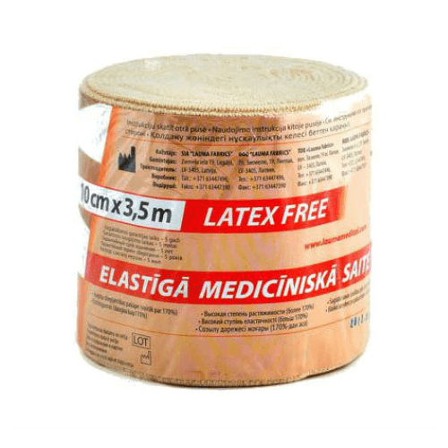 ლაუმა - ბინტი ელასტიური 10სმ X 3.5მ