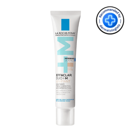 ლაროში - ეფაკლარი დუო+ M კრემ-გელი სამმაგი-კორექტირების ტონალურის ეფექტით ცხიმიანი/აკნესკენ მიდრეკილი კანის 40მლ