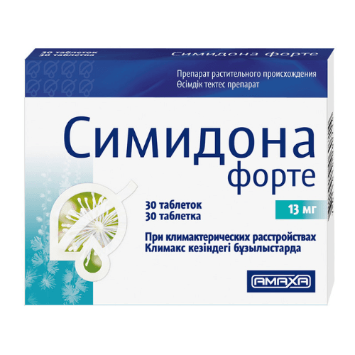 სიმიდონა ფორტე ტაბლეტი 13მგ #30