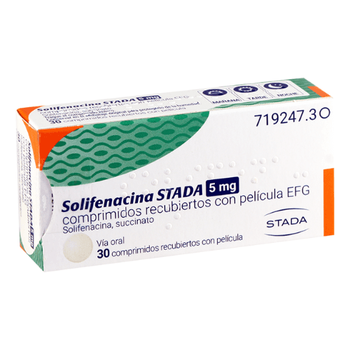 სოლიფენაცინი შტადა ტაბლეტი 5მგ #30
