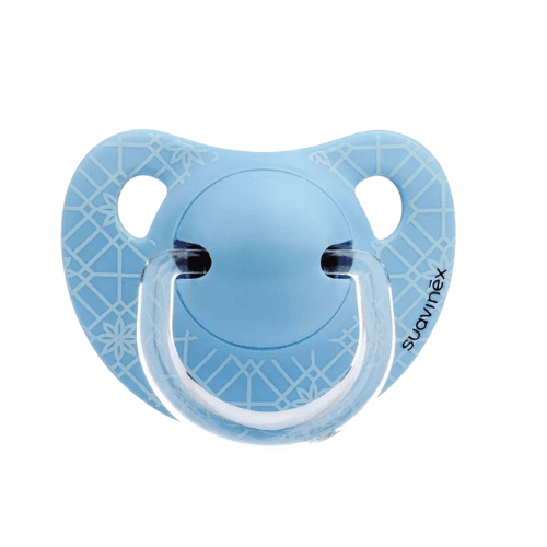 სუავინექსი - მატყუარა სილიკონის ანატომიური ცისფერი L /0-6თვ/ #2
