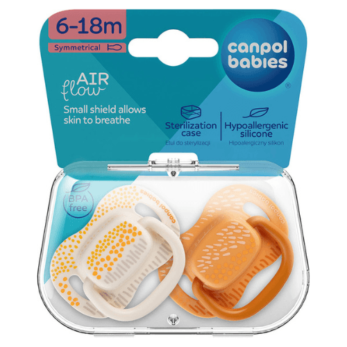 კანპოლი - მატყუარა სილიკონის სიმეტრიული 'მთები' ყვითელი /6-18 თვ/ 34/931 #2