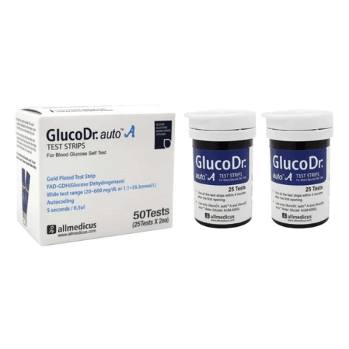 გლუკომეტრი გლუკო დრ აუტოს-A ჩხირი #50