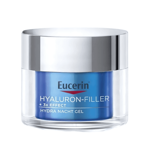 ეუცერინი - ჰიალურონ-ფილერი სახის ბუსტერი დამატენიანებელი სამმაგი მოქმედების ღამის 50მლ