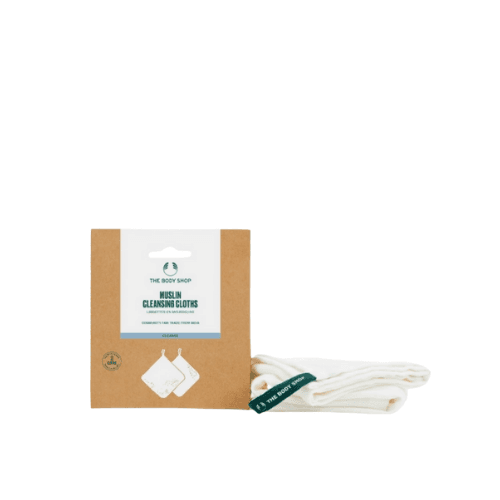 ბოდი შოპი - სახის გამწმენდი ქსოვილი მუსლინი 2 ცალი