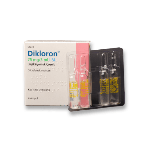 დიკლორონი ი/მ ხსნარი საინექციო 75მგ/3მლ ამპულა #4