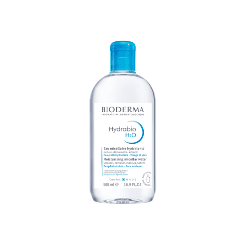 ბიოდერმა - HYDRABIO H2O მიცელარული ხსნარი გამწმენდი 500მლ