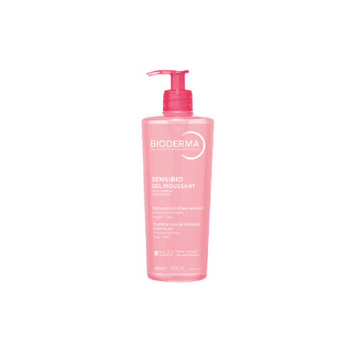 ბიოდერმა - SENSIBIO სახის გელი რბილი დასაბანი მგრძნობიარე კანის 500მლ