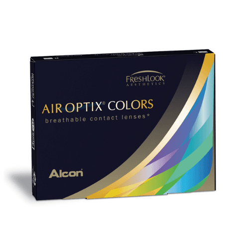 კონტაქტური ლინზა ეარ ოპტიქს ქოლორს ერთთვიანი ფერადი-ნაცრისფერი