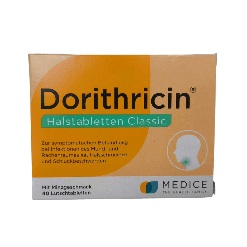 დორიტრიცინი ტაბლეტი საწუწნი #40