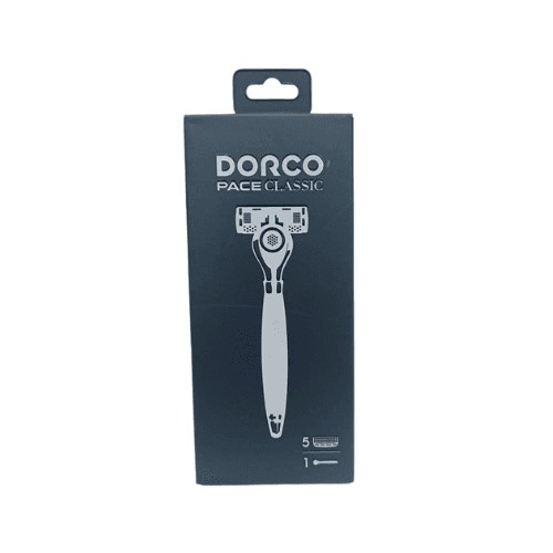 დორკო - მამაკაცის საპარსი დანადგარი 7 პირ + 5 კასეტა