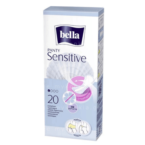 ბელა - ყოველდღიური საფენი სენსიტივი მულტი ფორმა /1წვ/ #20