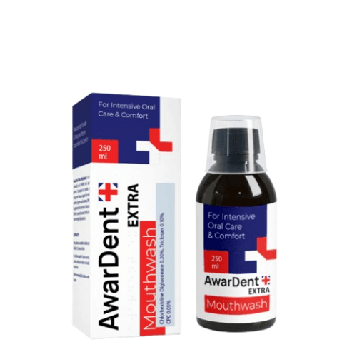 ავარდენტი ექსტრა პირის ღუს სავლები ხსნარი ორალური 250მლ #1