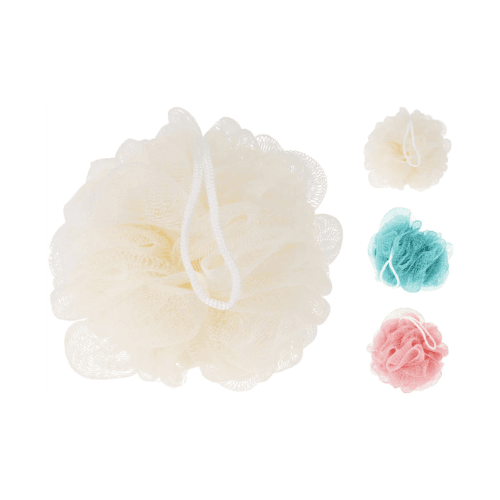 კპმ - აბაზანის ღრუბელი ტანის დასაბანი ნეილონი ნაკრები #3