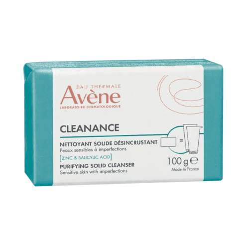 ავენი - ქლინანსი სახის დასაბანი მყარი/მგრძნობიარე/აკნესკენ მიდრეკილი კანის 100გრ