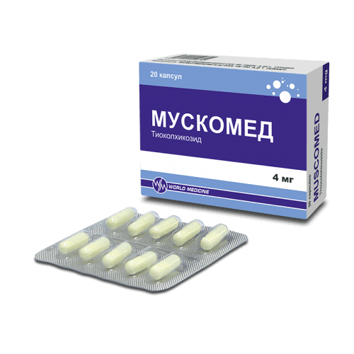 მუსკომედი კაფსულა 4მგ #20