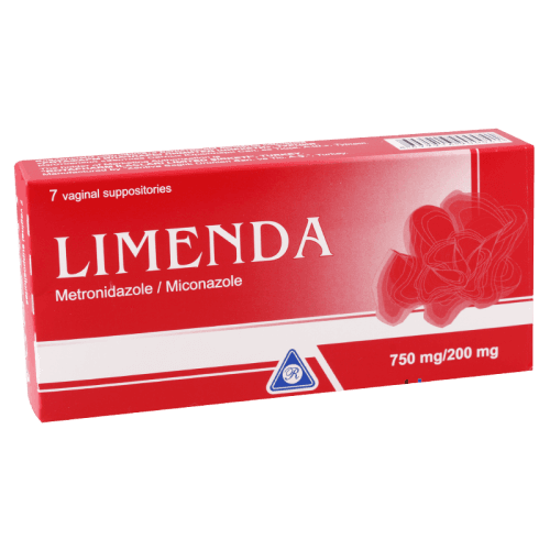 ლიმენდა სანთელი ვაგინალური 750მგ+200მგ #7