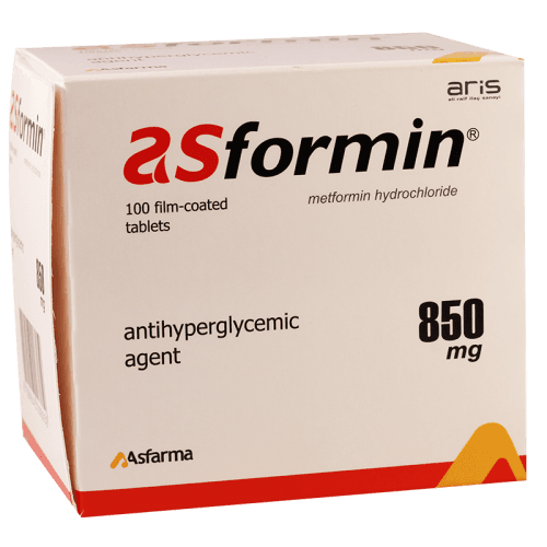 ასფორმინი ტაბლეტი 850მგ #100