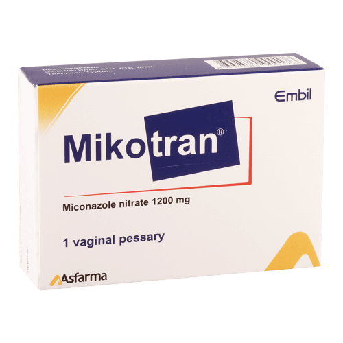 მიკოტრანი სანთელი ვაგინალური 1200მგ #1