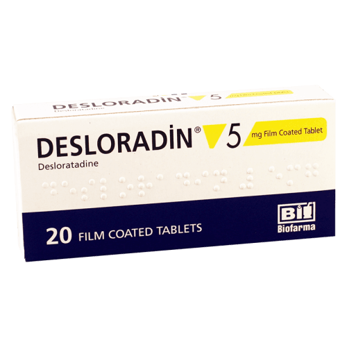 დესლორადინი ტაბლეტი 5მგ #20