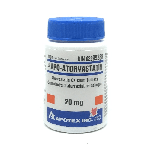 ატორვასტატინი-APO ტაბლეტი 20მგ #100