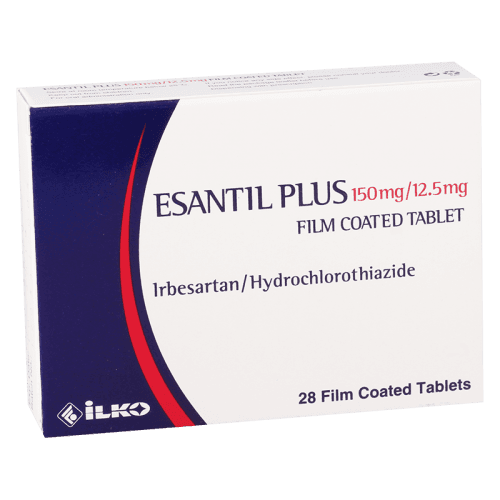 ესანტილი პლუსი ტაბლეტი 150მგ+12.5მგ #28