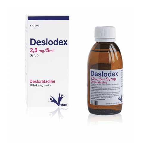 დესლოდექსი სიროფი 2.5მგ/5მლ 150მლ ფლაკონი #1