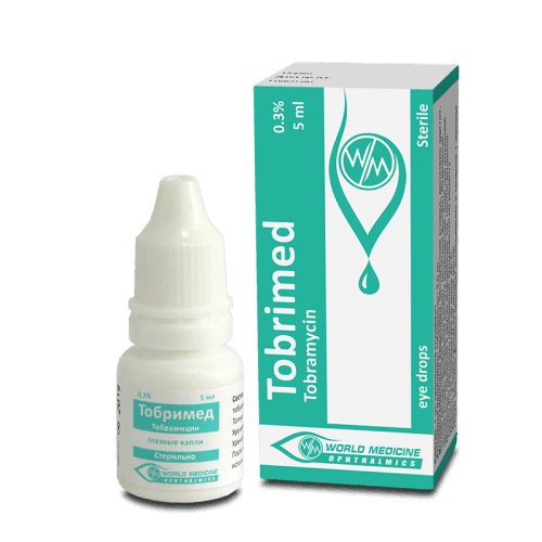 ტობრიმედი წვეთები თვალის 0.3% 5მლ ფლაკონი #1