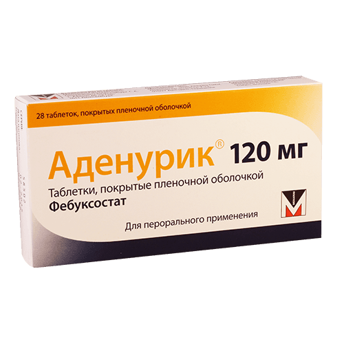 ადენურიკი ტაბლეტი 120მგ #28